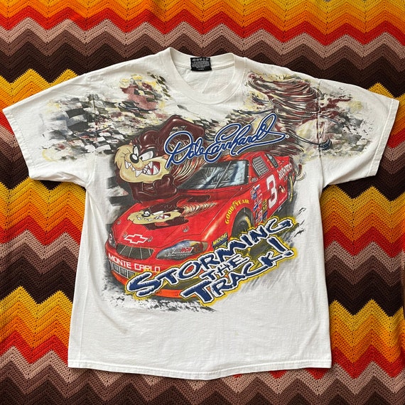2000s Dale Earnhardt Taz NASCAR Shirt Vintage 00s Looney - Etsy