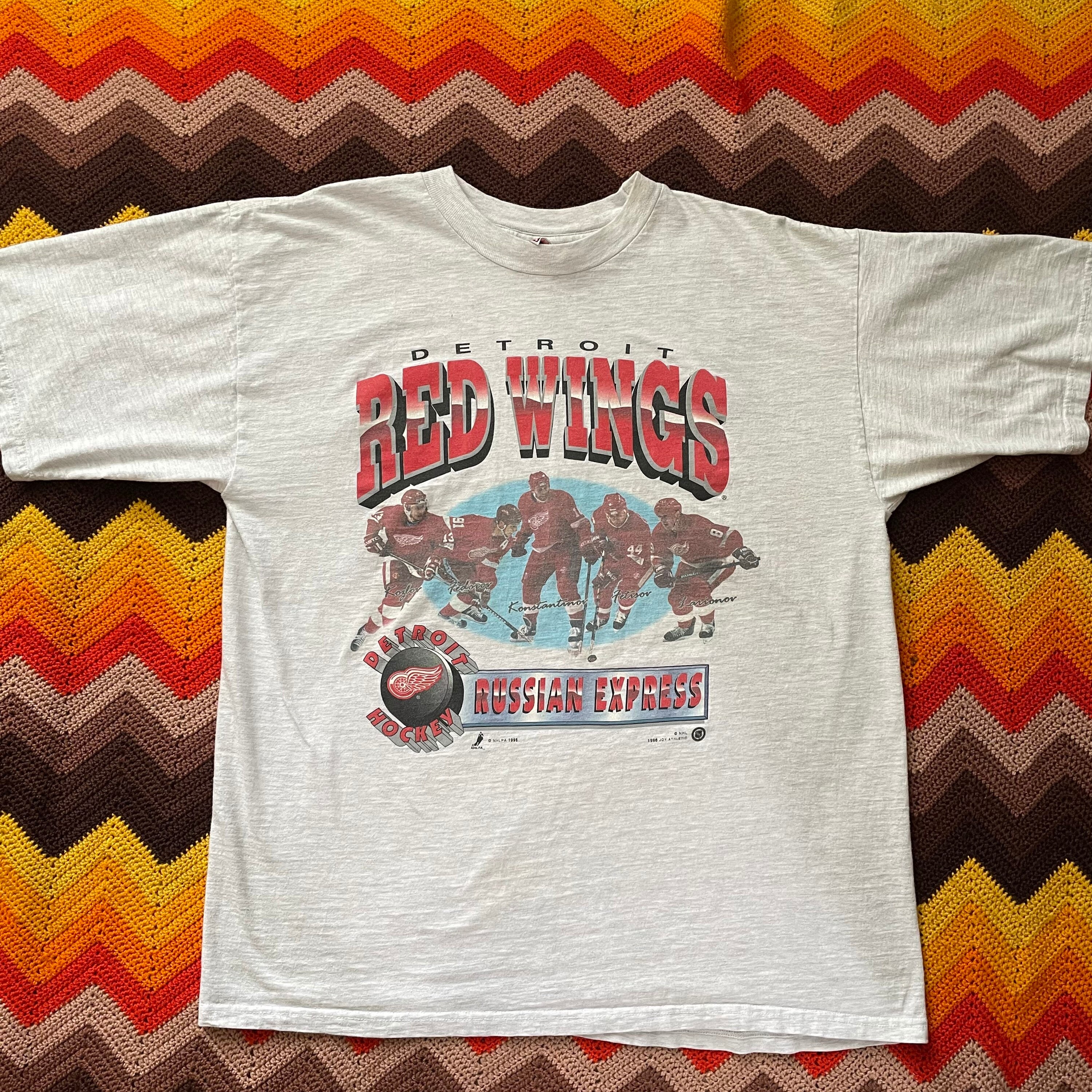 Detroit Red Wings 1997 Caricature T-shirt – Reware Vintage