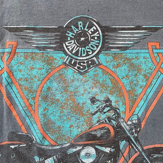 90s Harley Davidson Motorcycles Tank Top - Vintag… - image 4