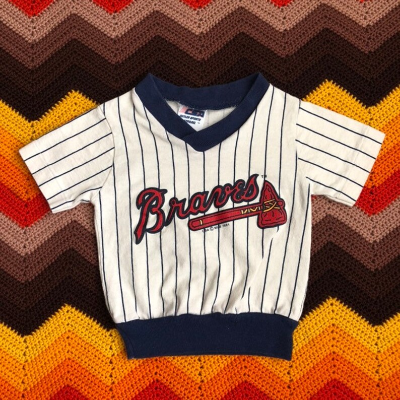 navy blue braves jersey