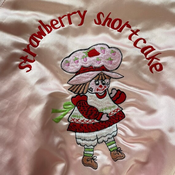 80s Strawberry Shortcake Jacket Vintage 1980s Kids … Gem