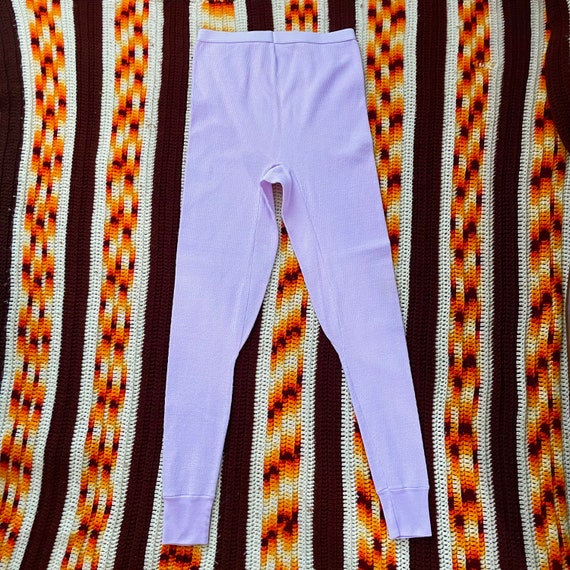 80s Thermal Pants - Vintage 1980s Long Johns Unde… - image 1