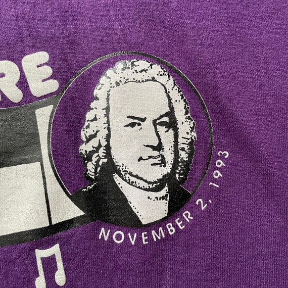 1993 Bach Shirt - Vintage 90s Johann Sebastian Ba… - image 6