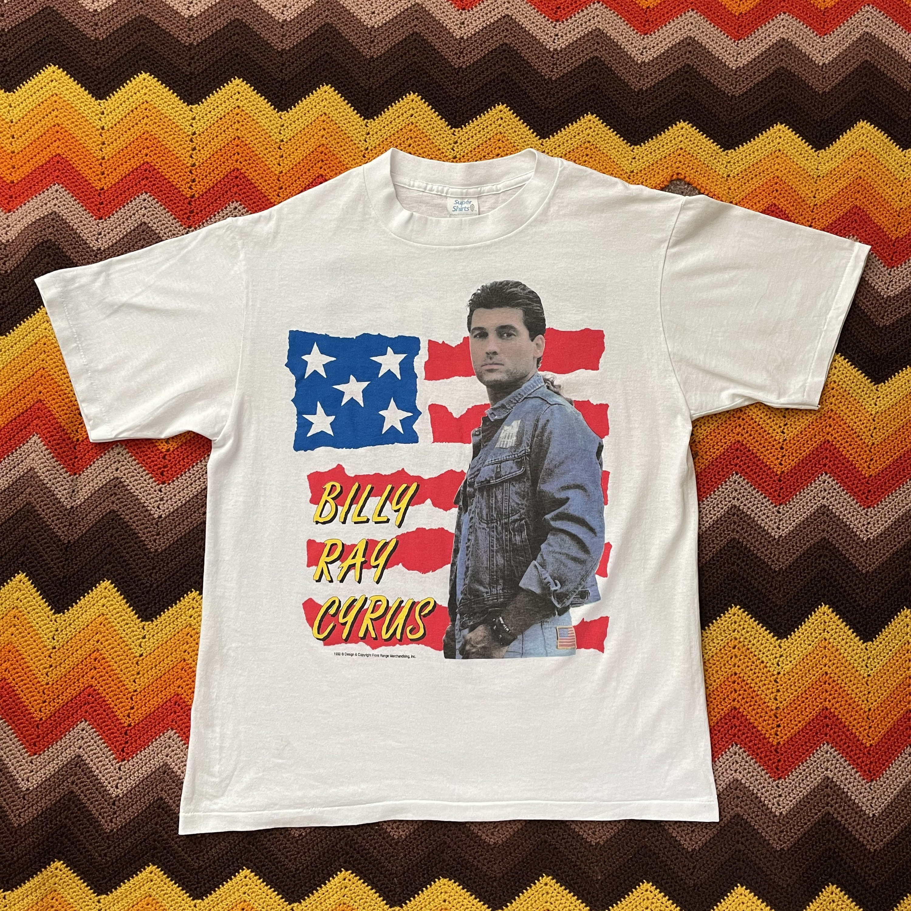 1992 Billy Ray Cyrus Shirt Vintage 90s Country Music Shirt