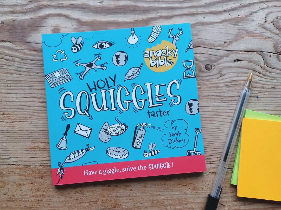 X1 Holy Squiggles Bible Puzzle Book Christian Christmas Gift Etsy UK