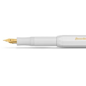 KAWECO Classic Sport Fountain Pen Medium - White. Letter Writing, Calligraphy, Writing Gift, Writing Gift, Calligraphy Gift, Kaweco Stockist