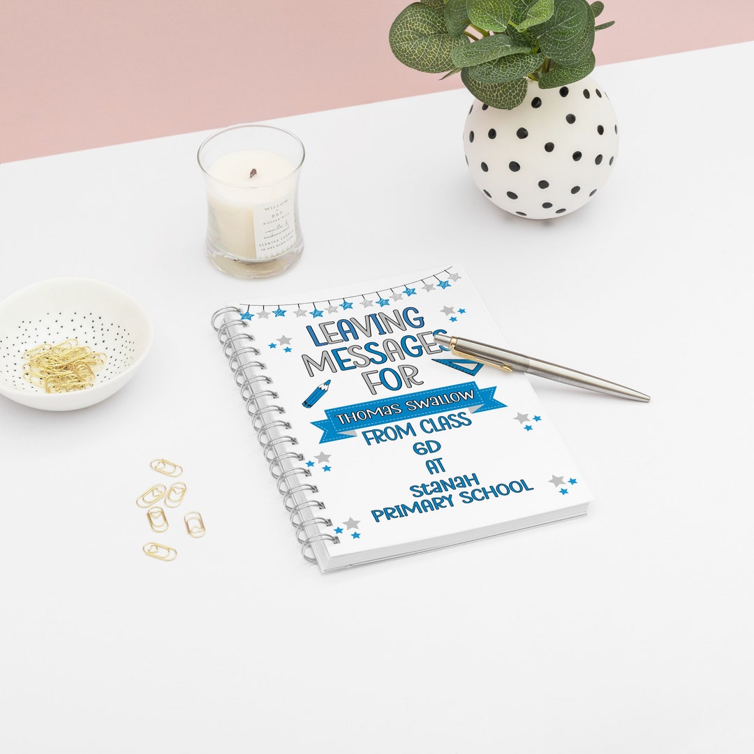 School Leavers Book Leavers Notebook School Leavers 2022 Etsy