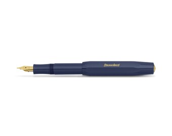 KAWECO Classic Sport Fountain Pen Medium - Navy. Letter Writing, Calligraphy, Writing Gift, Writing Gift, Calligraphy Gift, Kaweco Stockist