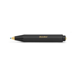 KAWECO Classic Sport Ballpoint Pen - Black. Letter Writing, Refillable Pen, Writing Gift, Gift for Stationery Lover, Writing Gift