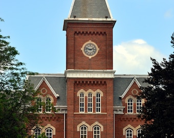 University Hall Building Print / OSU / Ohio State University