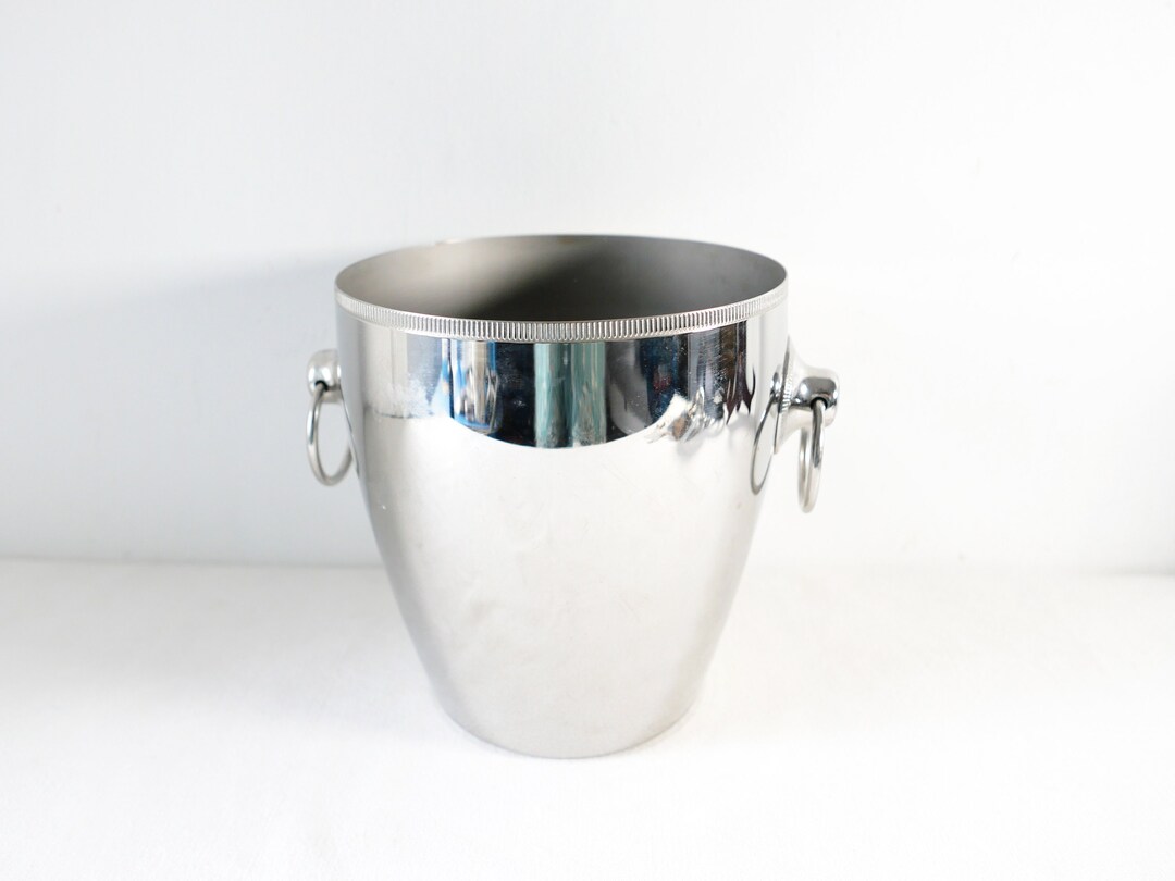 Vintage Copper Champagne Bucketgarden Planterice Etsy