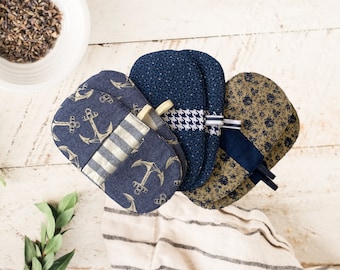 Mini Oven Mitts - Mini Pot Holders - Mini Oven Mittens - Kitchen Oven Mitts - Fingertip Oven Mitts - Fingertip Pot Holders - Oven Mitts