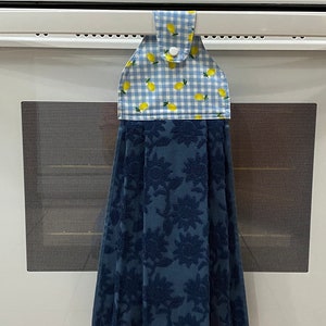 Hanging Dish Towel/Hanging Towel/Oven Towel/Decorative Towel/Fruit Patterns Hanging Towel/Kitchen Décor/Mittens and Towel Set/Striped Towel