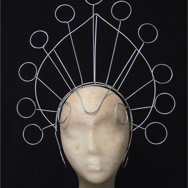 Samba carnival showgirl Headdress Frame large circles