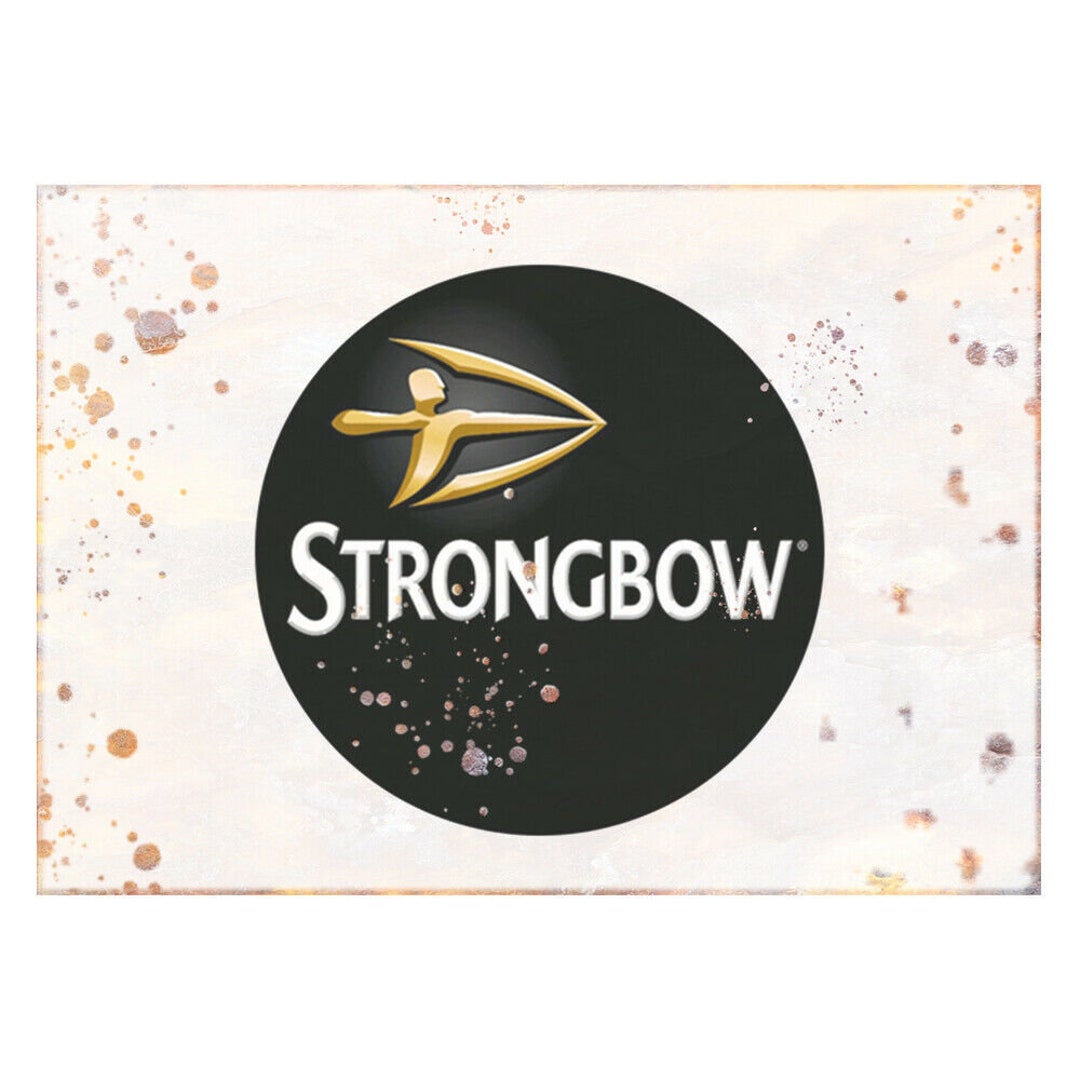 Strongbow Sign Metal Wall Strongbow Cider Garage Sign Classic Vintage Advert - Etsy