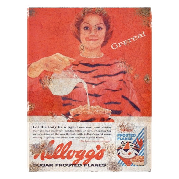 Nostalgic-Art Plaque en métal rétro Kellogg's Frosties Décoration