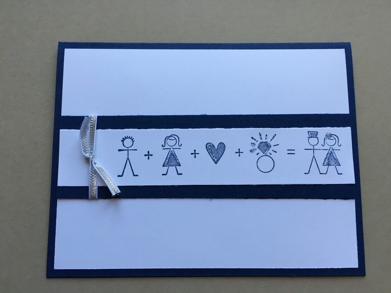 It All Adds Up Wedding Card Etsy