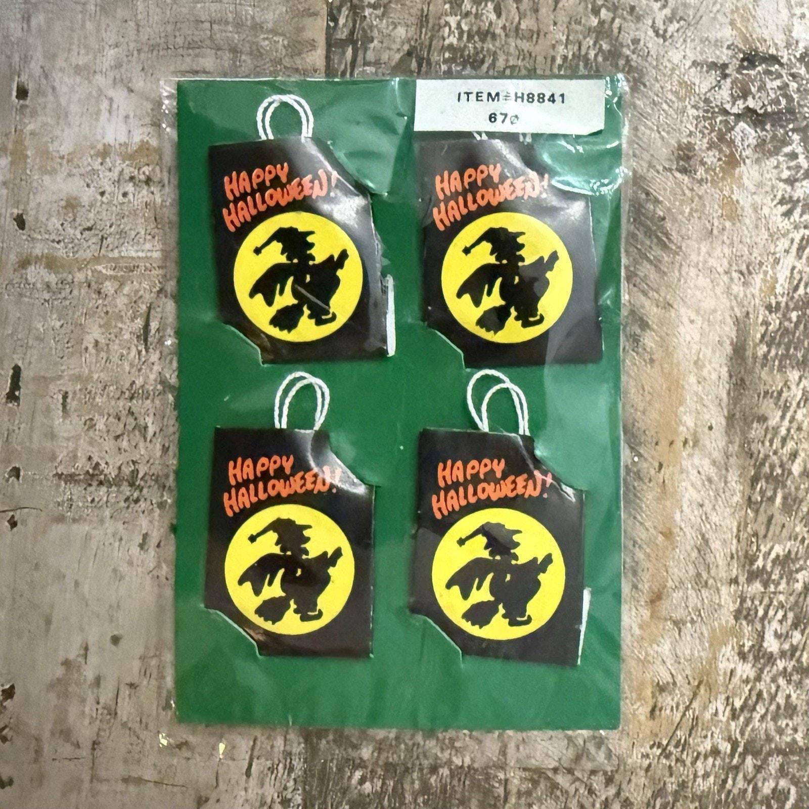 Vintage Miniature Halloween Witch Trick or Treat Bags Dollhouse Pack of ...