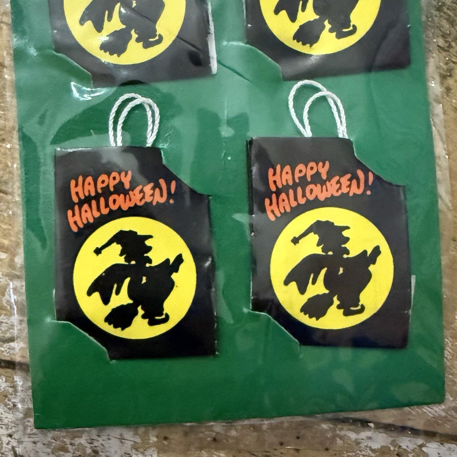 Vintage Miniature Halloween Witch Trick or Treat Bags Dollhouse Pack of ...