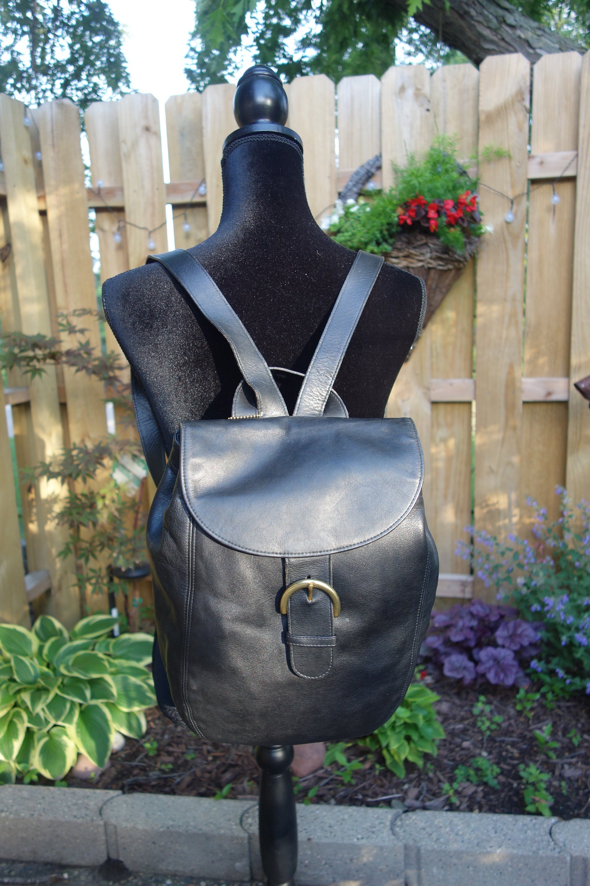COACHレザー　vintage coach old backpack OLD COACH Vintage Backpack 4134 bag Leather brown #11 | eBay