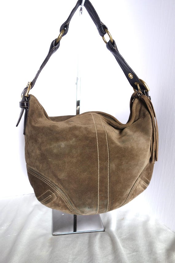 バッグ 1897 Coach Soho Hobo Shoulder Brown 1897 Coach Soho Hobo Shoulder Brown