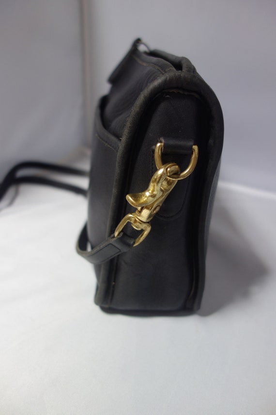 EARLY Original Coach Classic Leatherware Black Compan… Gem