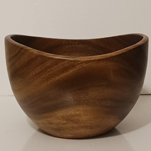 Beautiful Large Koa Wood Bowl,10&quot;×10&quot;×7&quot;, Decorated Collectors
