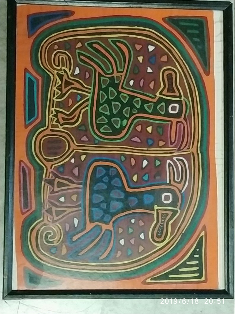3 Vintage Panama Molas,20x16,collector Pieces Etsy