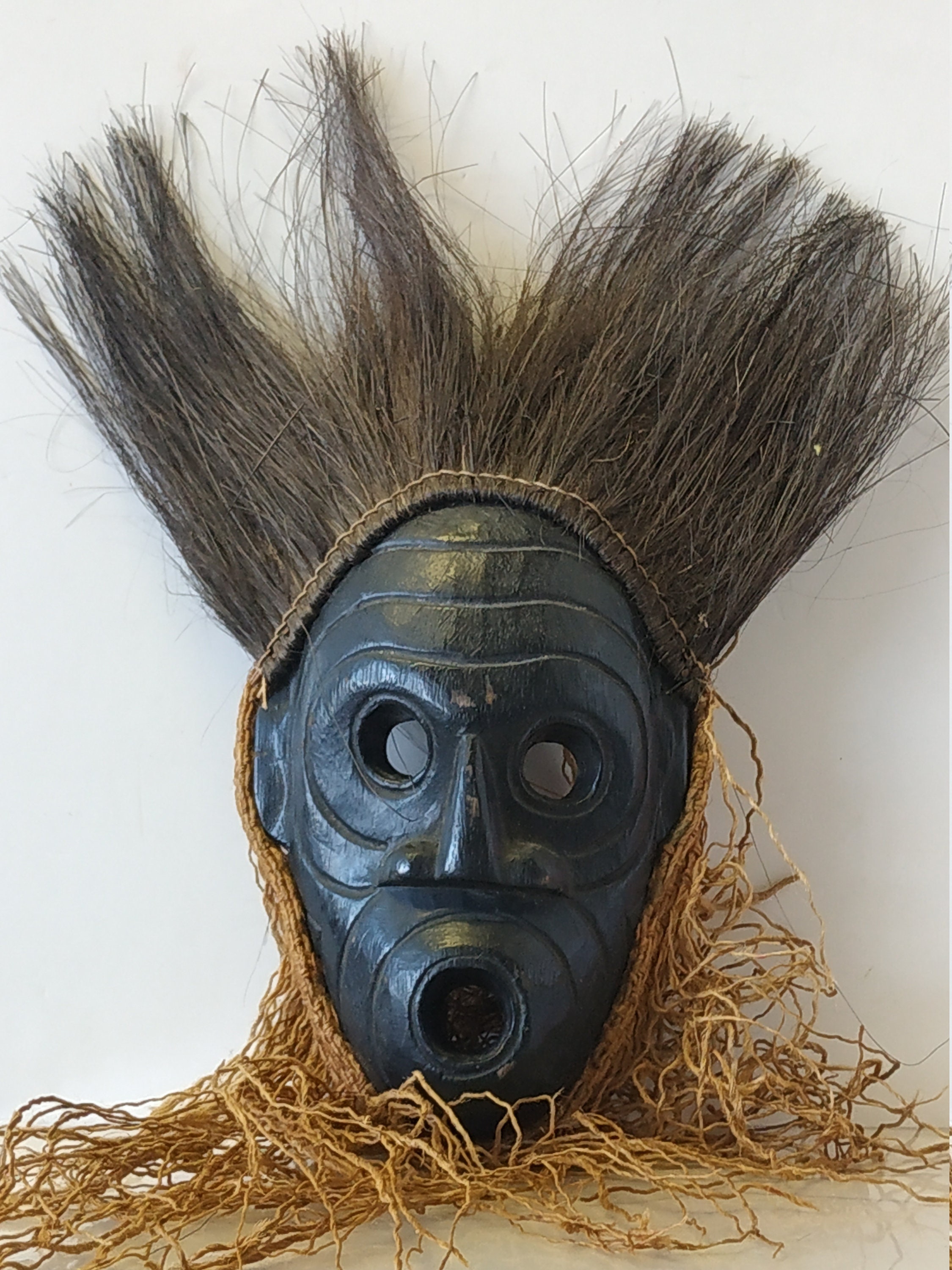 sløjfe mørkere tryllekunstner Rare Voodoo Black Magic Mask14.collector - Etsy