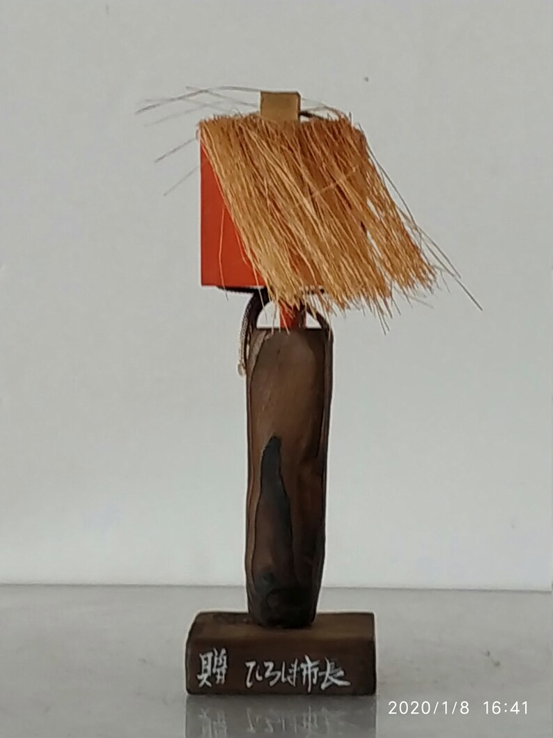 Vintage Japanese Tengu Magic Fetish,6x1.75,Collector