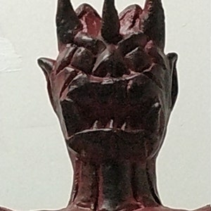 Large Pazuzu Demon Statue by Artist &quot;Ting Hua Liu&quot;,18.5&quot;x12&quot;x2.25&quot;,Collector
