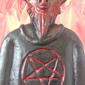 The Devil Altar Statue,12"x8",Satanica