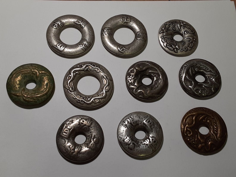 Lot of Vintage Chinese Amulet Coins