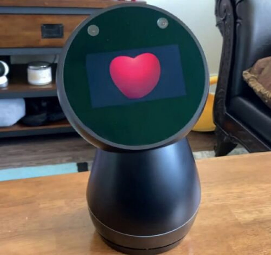 Rare Black Jibo Robot I Will Be Your Friend Etsy