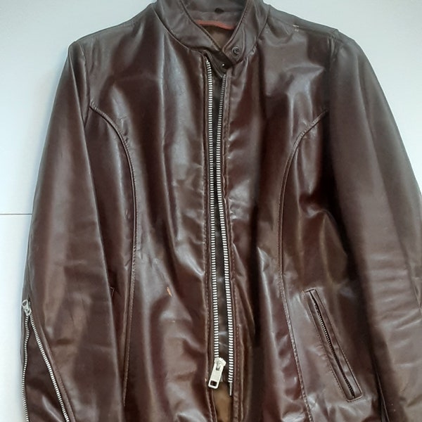 Leather Jacket Etsy