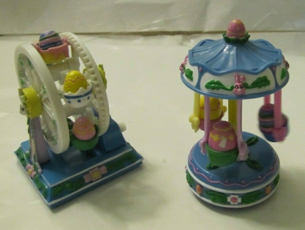 Rare Lot of 2 Trendmasters Amusement Park Rides Plastic Windup Novelty Toys,collectables Etsy