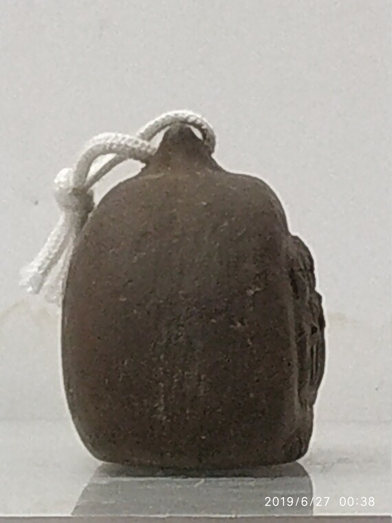 Japanese Earthenware Jizo Bell,4.25