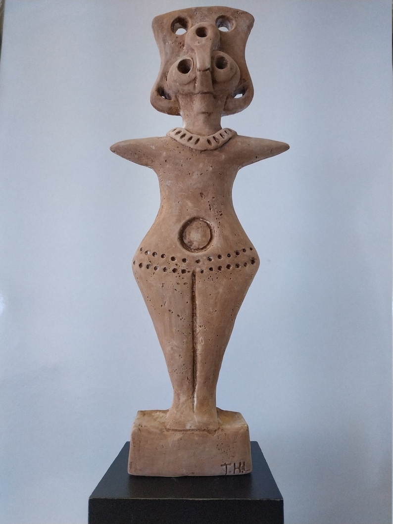 The Asherah Astarte Lilith Statue Goddess,12.5x5.25,collector - Etsy