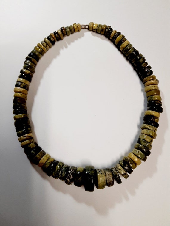 Vintage Beautiful Expensive Guatemala Jade Necklace 1… Gem