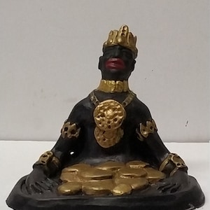 Voodoo King Shango Chango Altar Statue,6&quot;x4.5&quot;x4&quot;,Santeria The Religion