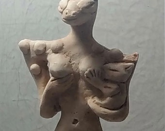 Sumerian Mother Of The Great Gods &quot; Nammu &quot; by Artist &quot; Ting Hua Liu &quot;,10&quot;x3&quot;,Collectors