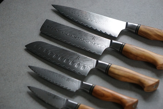 Kitchen Knives Set Santoku Nakiri Utility Kitchen Knife Super Sharp Blade  Japan Knife Set Kitchen Cooking