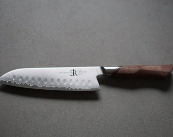Santoku Messer Ryda Knives A-30 Damast Serie