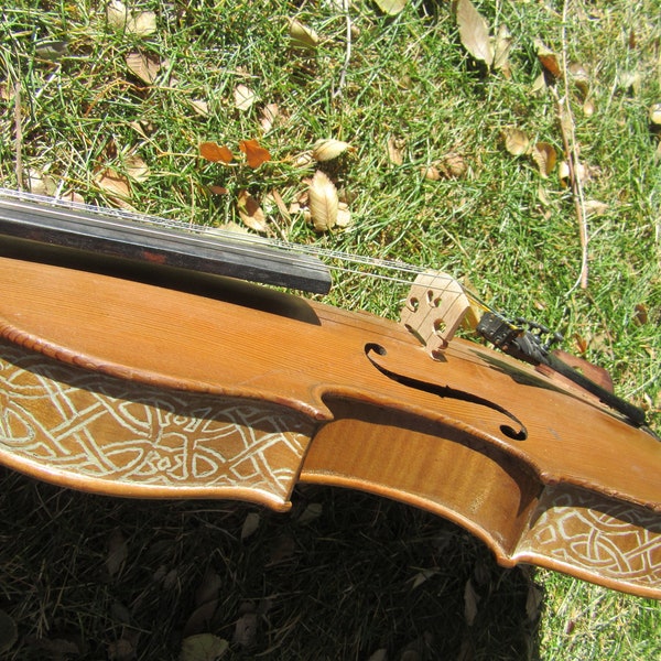 Antique violin, celtic fiddle