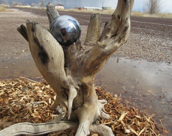 Zen garden sculpture crystal art