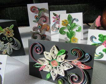 Gift card collection  handmade quilling cards