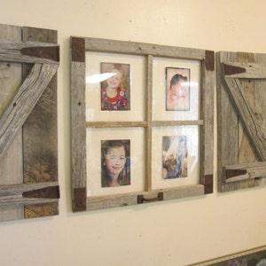 Window picture frame