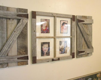 Window picture frame