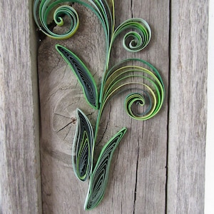 Farmhouse quilling craft