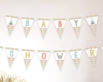 Aztec Floral Birthday Personalized Banner